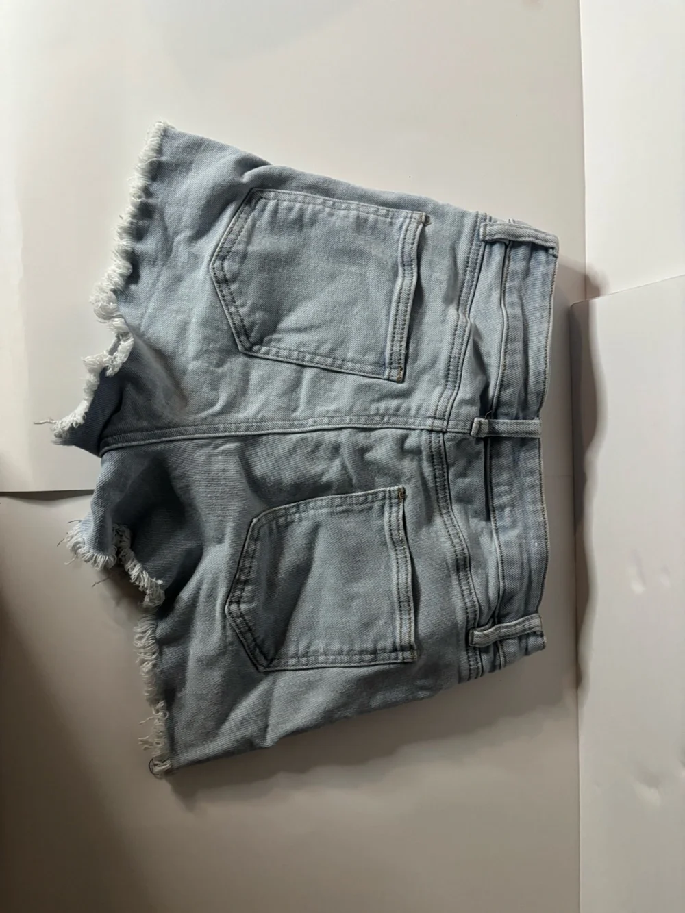 Women’s Rue21 Light Blue Distressed Denim Shorts